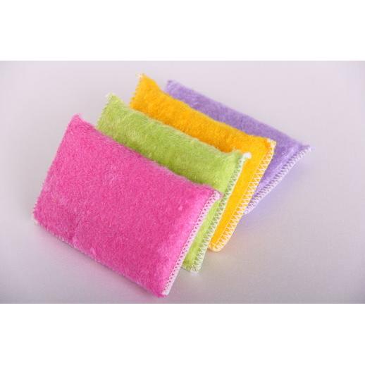 （1個）~木質纖維海棉洗碗布、木質纖維、海綿、洗碗布