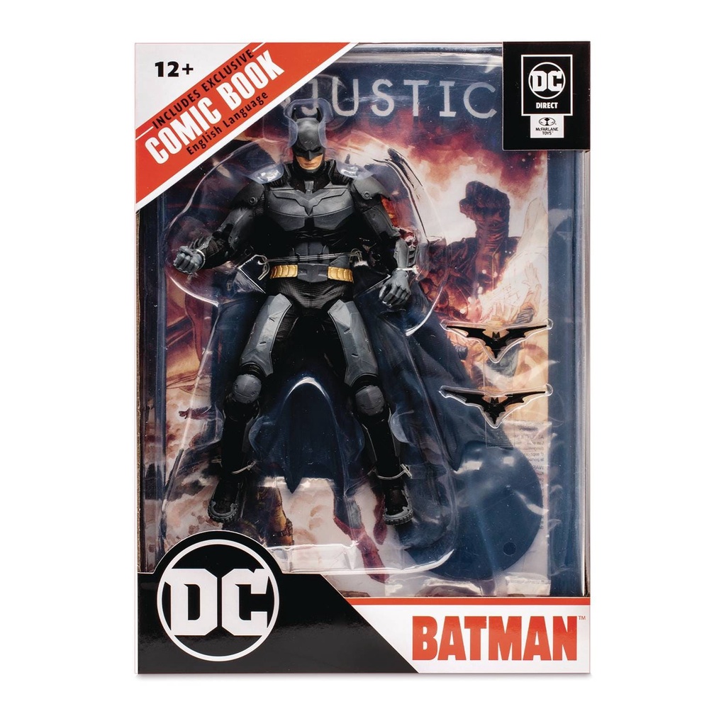 全新現貨 麥法蘭 DC Multiverse 蝙蝠俠 不義聯盟2 武力對決 漫畫藝術版 BATMAN 超商付款免訂金