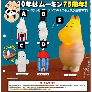 【全新】嚕嚕米公仔 T-ARTS 扭蛋 轉蛋