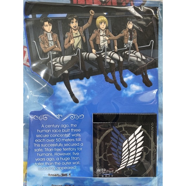 進擊的巨人 i-Ride 飛行劇院 限定 便條紙 立牌 MEMO 木棉花正版 兵長 里維 艾連 阿爾敏 米卡莎