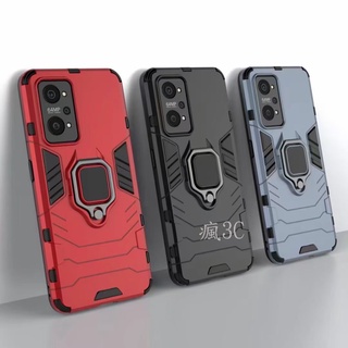 Realme GT Neo 2 3 3T GT2 GT7 PRO 適用 黑豹 鋼鐵指環支架手機殼