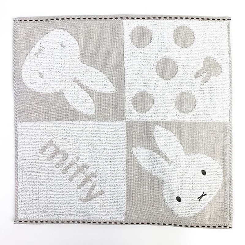 日本製 Miffy 米菲兔 小方巾 毛巾