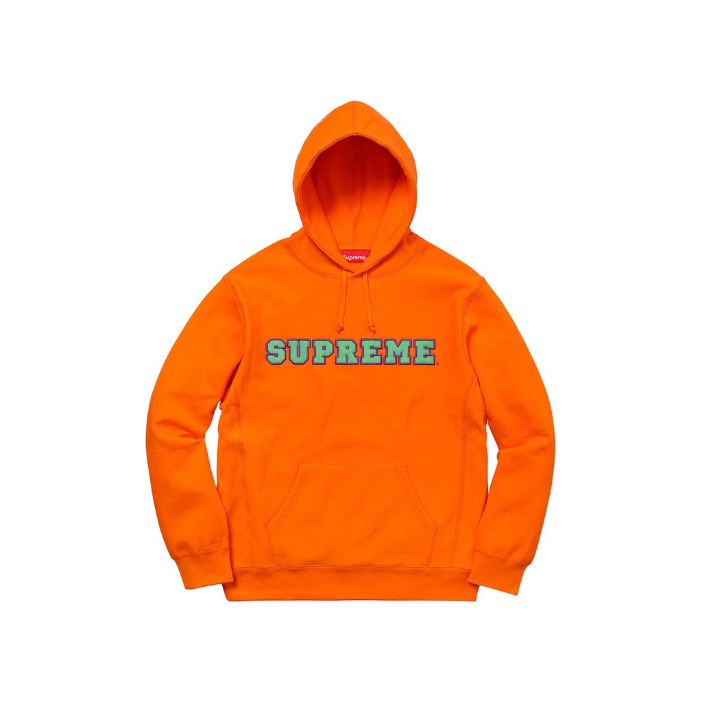 supreme cord collegiate hoodie