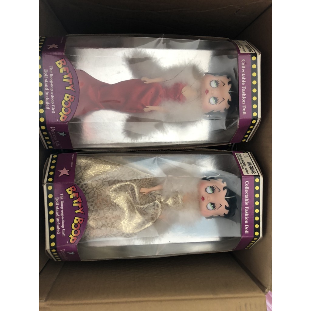 12吋 Betty boop doll 美女貝蒂古董娃娃古董玩具收藏珍藏搖頭公仔 1999 埃及艷后/音樂盒