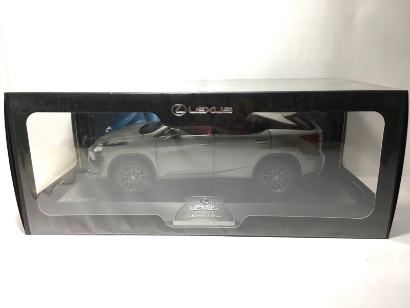 【收藏模人】(預購免運) 原廠精品 Lexus RX200t Rx200 F sport 銀色 1:18 1/18 Rx