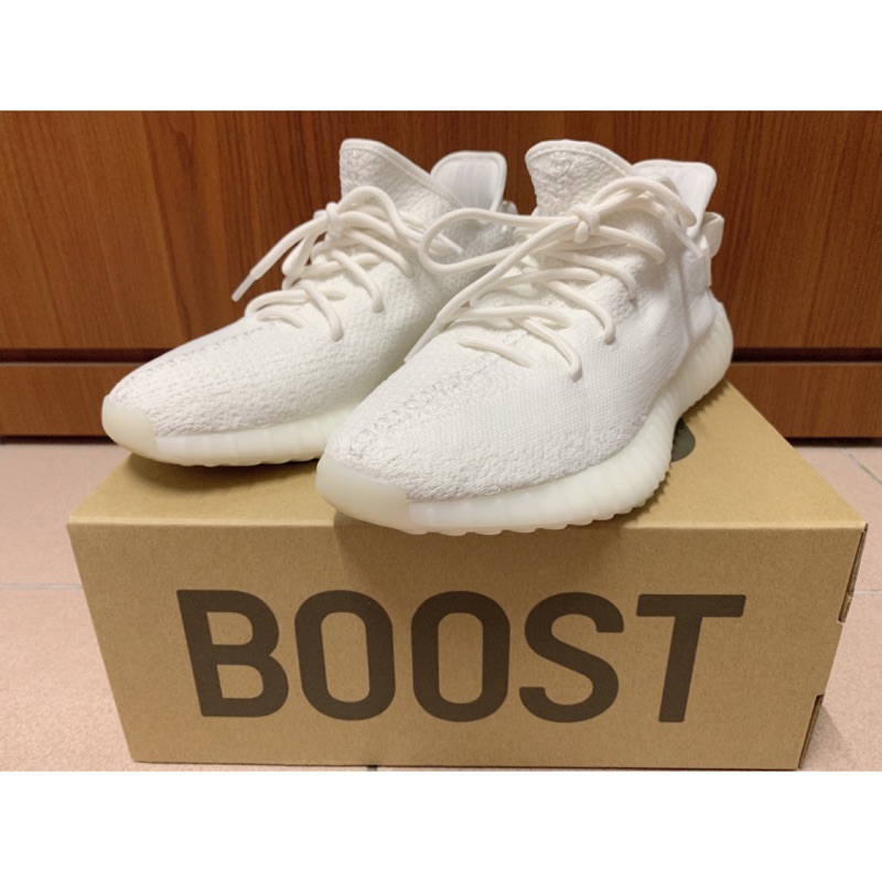 Adidas Yzeey boost 350 v2 cream white us8.5