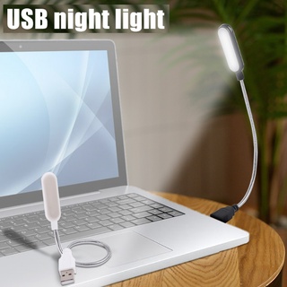 Usb 可折疊小夜燈迷你閱讀檯燈 / 便攜式筆記本電源插座燈, 用於辦公桌裝飾 PC 鍵盤照明
