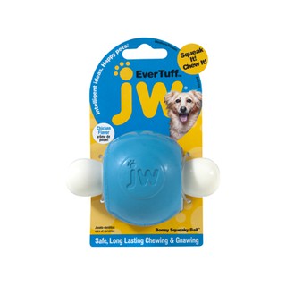 美國JW （啾啾球中骨 中 / 大 ） 啾啾聲 橡膠玩具 狗玩具 顏色隨機出貨~