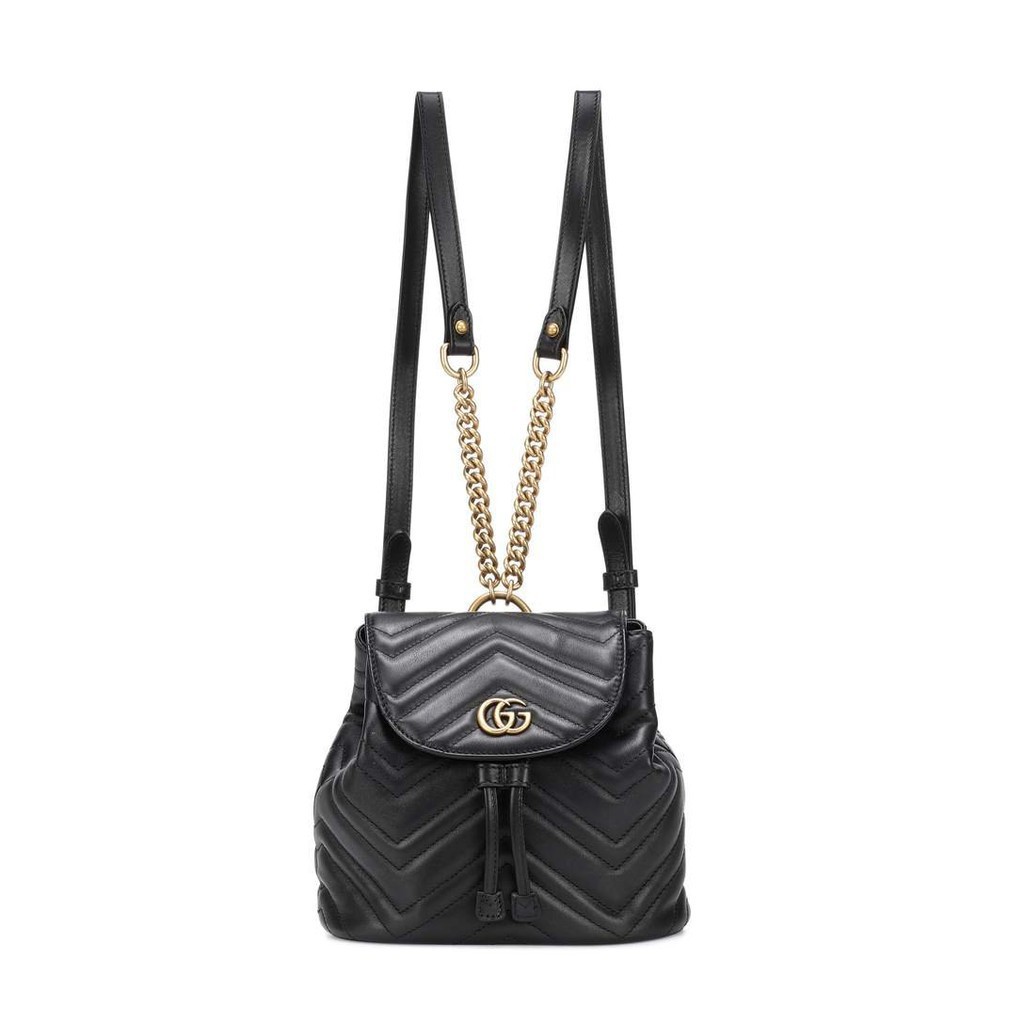gucci marmont backpack white