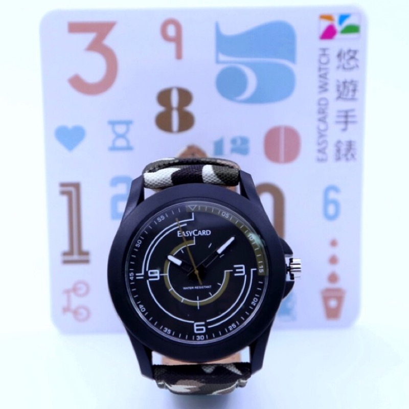 7 11 台北捷運easycard 悠遊卡手錶迷彩款悠遊卡 蝦皮購物