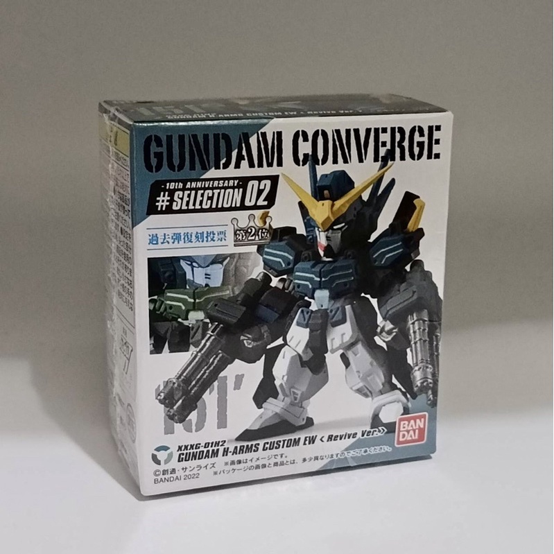 重武裝鋼彈EW FW GUNDAM CONVERGE 十週年 鋼彈 盒玩 精選集02 復刻版再販