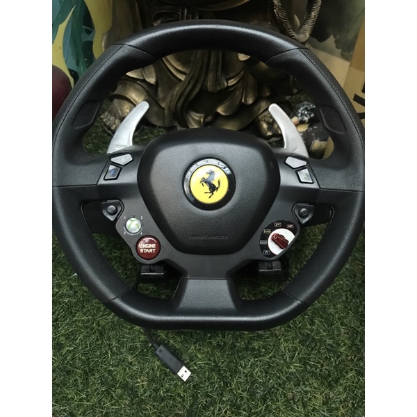 XBOX 360 PC Thrustmaster Ferrari 458 Italia Racing Wheel方向盤