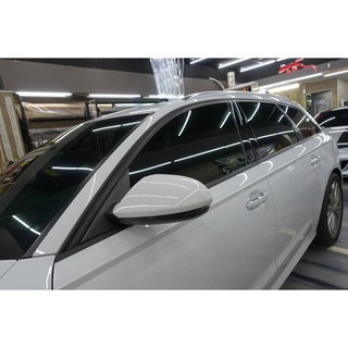 奧迪 Audi A6 窗框貼膜 窗框消光黑 鍍鉻貼膜 水箱罩貼膜 車頂架貼膜 A1 A3 A4 A5 A7 A8 R8