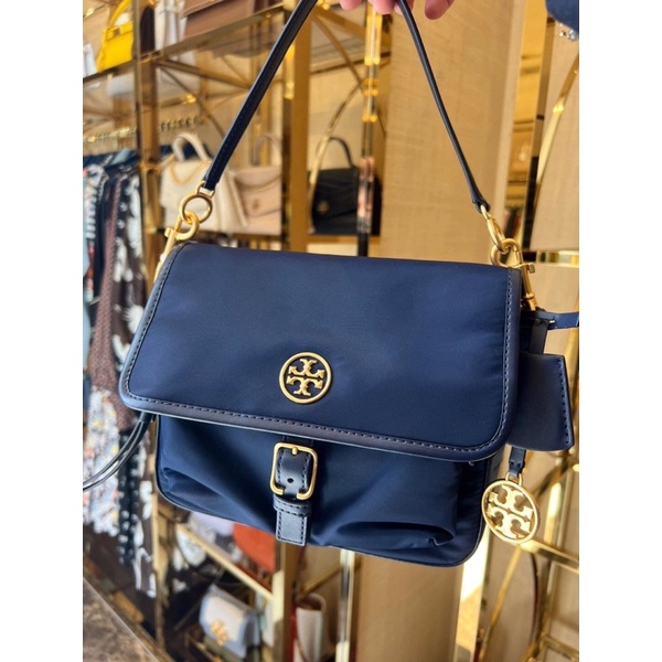 🇺🇸美國代購✈️TORY BURCH Perry Nylon Crossbody🌈TB尼龍側背包🌈TB兩用包🌈TB斜背