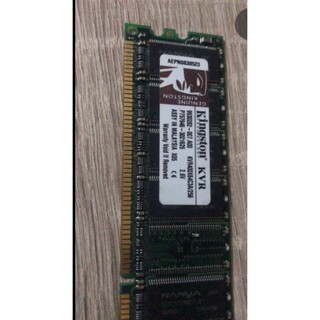 金士頓 Kingston 256MB 記憶體 DDR 400 KVR400X64C3A/256 一代記憶體
