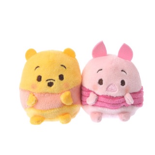 🇯🇵【現貨】Disney日本 迪士尼雲朵娃娃ufufy🍯小熊維尼＆小豬套裝 Winnie the Pooh