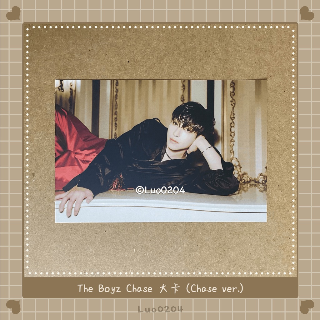 【 The Boyz 】 迷你五輯 《 Chase 》 Chase 金版 大卡 上淵 Sang Yeon 李上淵 TBZ