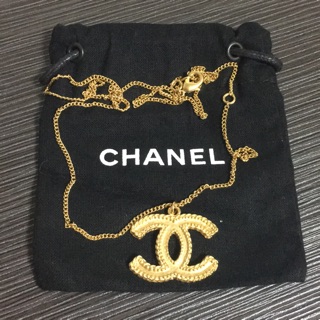香奈兒 Chanel 大C 金項鍊 兩個長度 項鍊 全新 專櫃