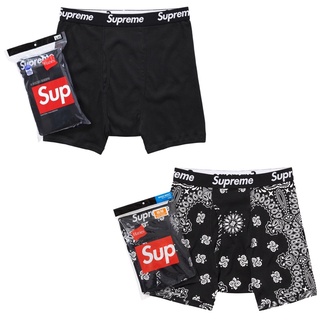 [街頭潮流代購］ Supreme x Hanes® 內褲 四角褲 平口褲 全新正品 Supreme內褲