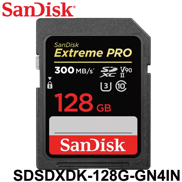 【3CTOWN】含稅公司貨 SanDisk 128GB Extreme Pro SD 300MB/s 128G 記憶卡