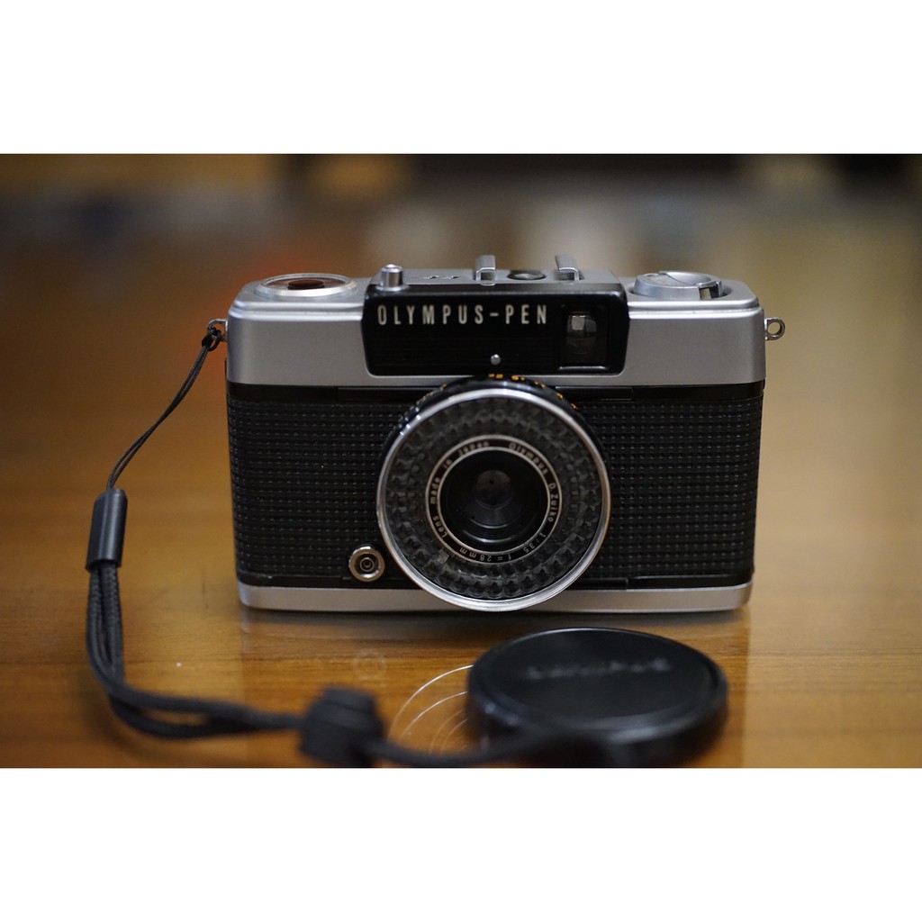 【售】品相新OLYMPUS-PEN EE-3 72張免電池機械相機,D.Zuiko 28mmf3.5.免調焦街拍底片機