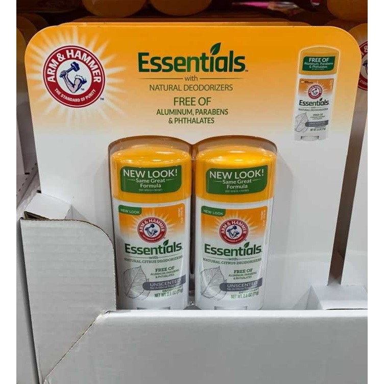 Costco 好市多代購 鐵鎚牌 ARM&HAMMER 小蘇打配方體香膏 71公克x4入 98572 蝦皮購物