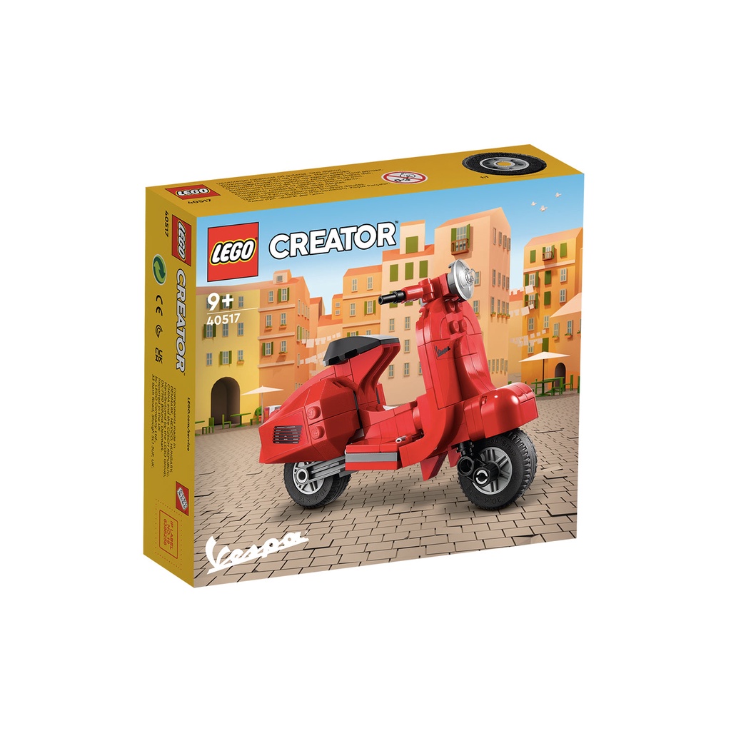 [飛米樂高積木磚賣店] LEGO 40517 Creator 偉士牌摩托車