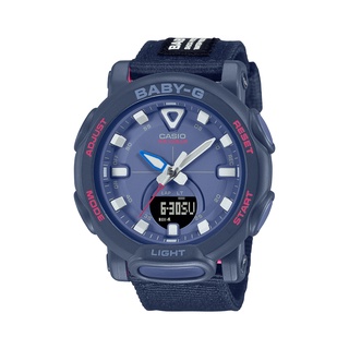 CASIO 卡西歐 (BGA-310C-2A) BABY-G【臺灣原廠公司貨】帆布錶帶 運動防水電子錶