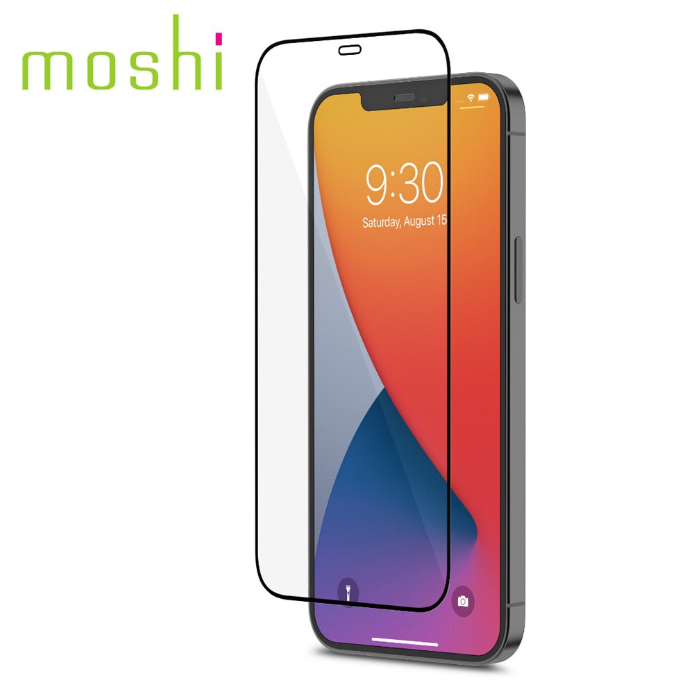 Moshi AirFoil Pro iPhone 12 Pro Max 強韌抗衝擊滿版螢幕 黑/亮面清透 現貨 廠商直送