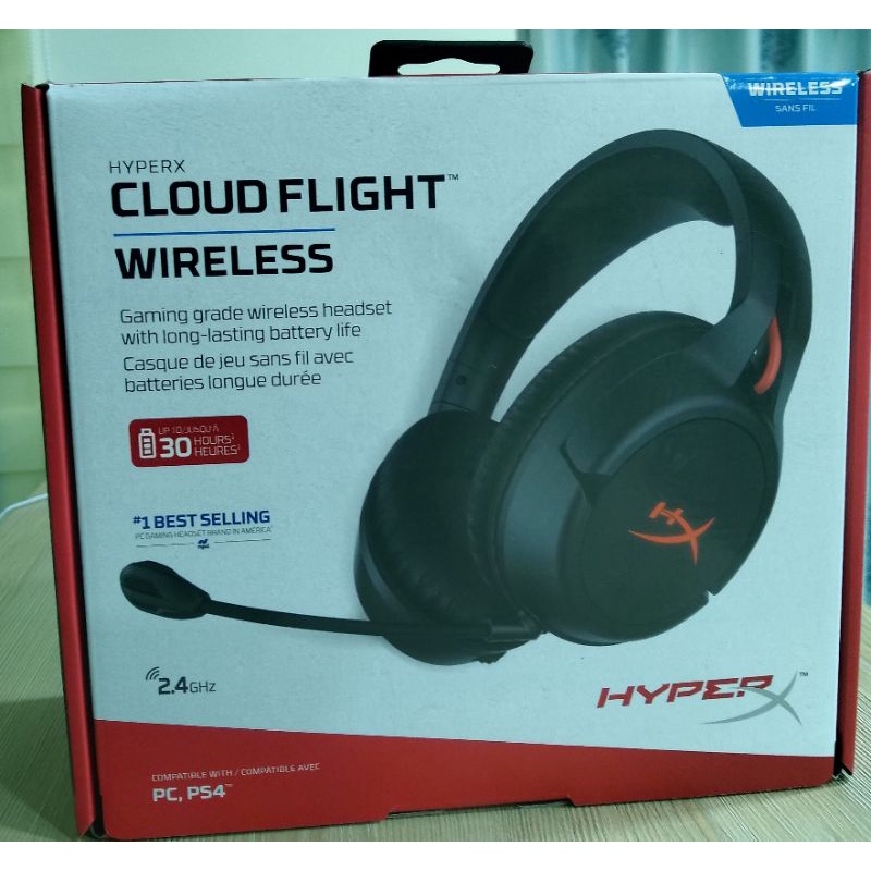 賣HYPERX CLOUD FLIGHT(型號HX-HSCF-BK/AM)