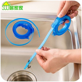 堵塞疏通器 水管洗手檯 毛髮 疏通管小工具 排水管清潔鉤
