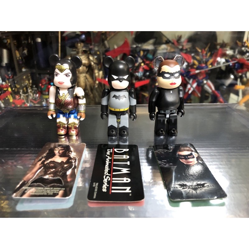 Be@rbrick 100% Batman 蝙蝠俠 貓女 神力女超人 現貨