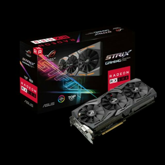 ASUS ROG Strix Radeon RX 580 T8G 旗艦版 8GB