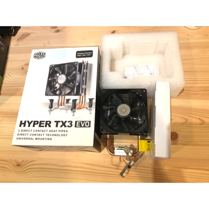 Cooler Master酷碼 Hyper TX3 EVO 熱導管散熱器(二手）