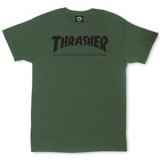 Thrasher Skate Mag T恤 (軍綠)《Jet Sunny Store》