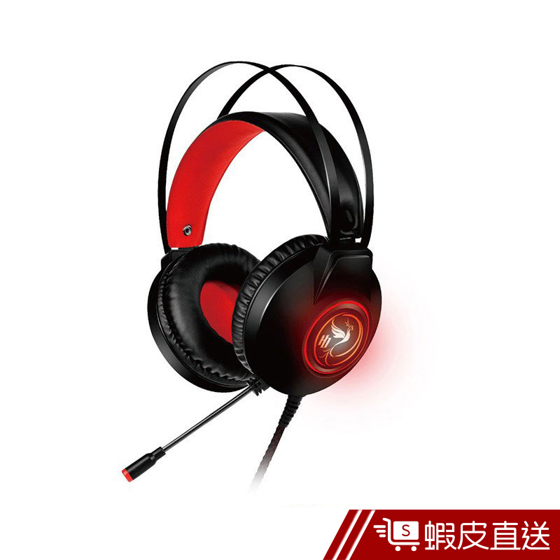 宏晉 HJM-X2 50MM重低音耳機 RGB頭戴式 耳罩式 手機電腦可用h 現貨 蝦皮直送
