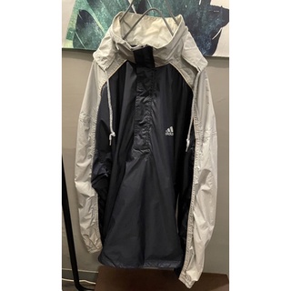 adidas 古著半拉鍊運動外套 half zip vintage nylon jacket 二手 古著