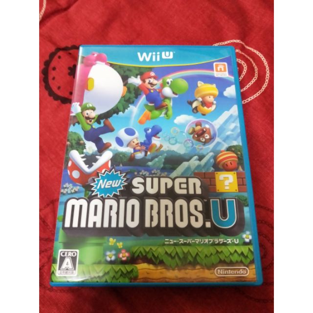 Wiiu 日版 超級瑪莉歐U