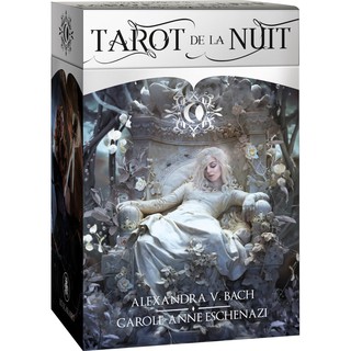 月夜奇幻塔羅（硬殼精裝版）,贈中文翻譯｜Tarot De La Nuit,午夜塔羅牌,夜晚塔羅牌【左西購物網】