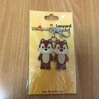（絕版品） 香港 迪士尼 奇奇蒂蒂 鑰匙圈 交換迪士尼徽章