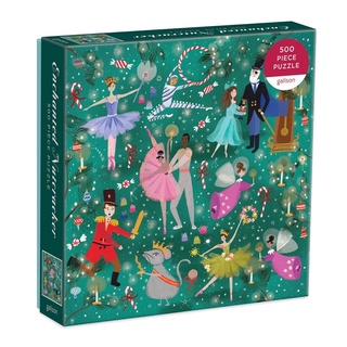 Galison Enchanted Nutcracker魔法胡桃鉗 聖誕拼圖 500 片拼圖