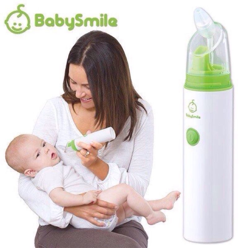 日本阿卡將 Baby Smile 電動吸鼻器/附長吸管