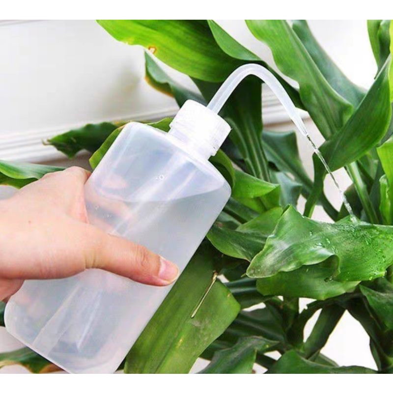 熊貓購物 多肉澆水壺 250ML 500ML 彎頭澆水壺 料理彎頭杯 塑膠杯 實驗室量杯 裝油