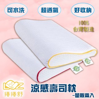 MIT臺灣製【量販兩入】涼感枕套記憶枕 可水洗 防蚊防蟎處理 吸濕排汗 超透氣 枕頭 枕套 靠枕 記憶棉枕心 臺灣專利