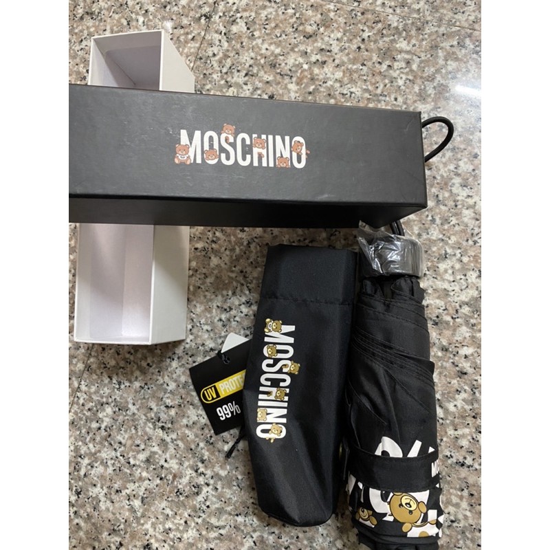 全新MOSCHINO 晴雨兩用傘