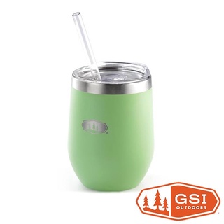 【GSI】Vacuum 12fl. Oz. Tumber 不鏽鋼雙層吸管杯 355ml『綠』63353