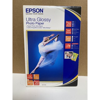 絕版 EPSON Ultra Glossy Photo Paper 頂級白金相紙（10X15）