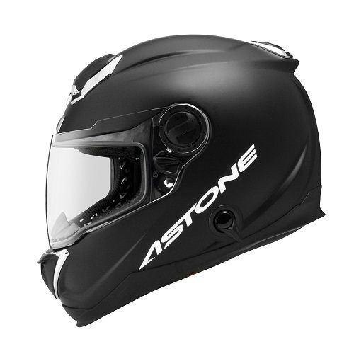 【ASTONE】GT1000F 素色 (平黑) 碳纖維 全罩式安全帽 內藏墨片 眼鏡溝 雙D扣 內襯快拆