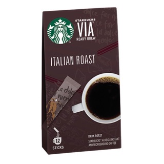 星巴克VIA®義大利烘焙即溶咖啡 Starbucks VIA®Ready Brew-Italian Roast