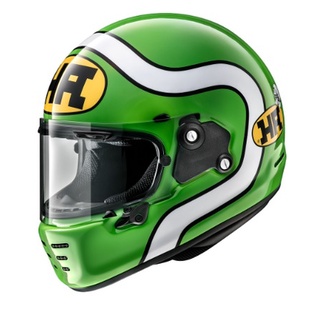 德芯騎士部品屋 Arai RAPIDE-NEO HA Green 復古全罩式安全帽 公司貨(現場價$19200)